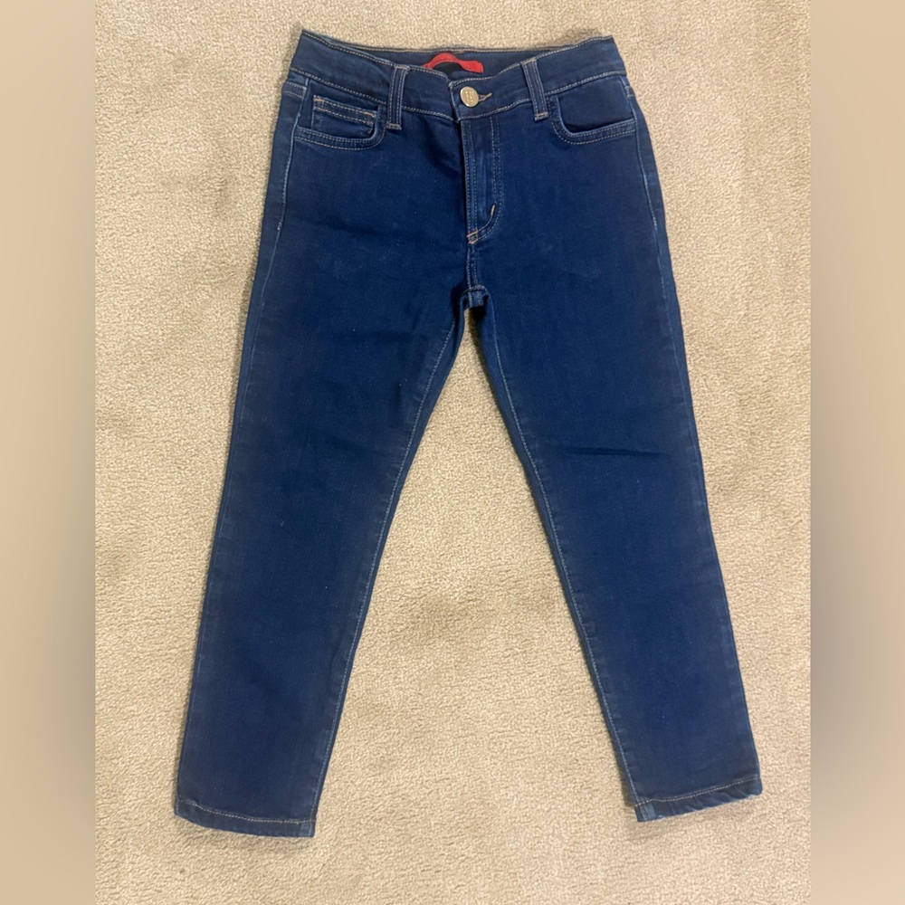 Carolina Herrera Navy Blue Jeans with Red Label
